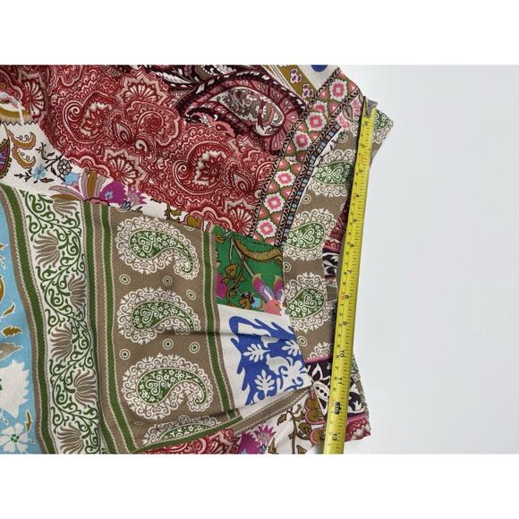 Anthropologie Multicolor Patchwork Wide Leg Pants - Picture 12 of 16